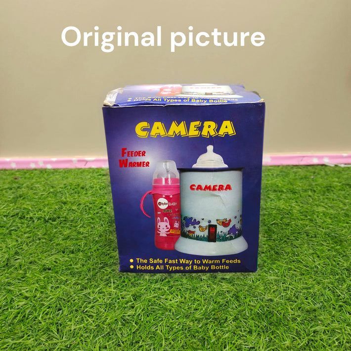 Baby Bottle Warmer & Feeder Warmer by Camera - Electric Milk Warmer for Newborn - White 1 Piece (without Cap)3765245