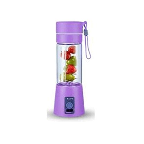 Portable Mini 6 blade Juicer blender | Outdoor Juicing Cup (380ml) - Rechargeable (Random Color)2151111