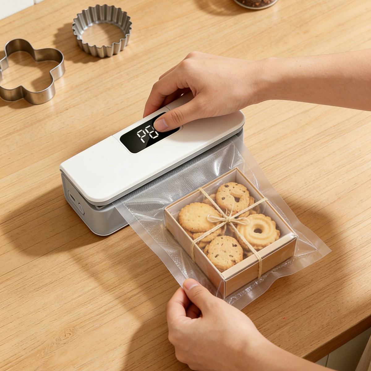 Smart Sealer LS 245 Quick Easy Bag Sealing Lightweight Portable Design Keeps Snacks And Food Fresh Convenient Household Tool3764498