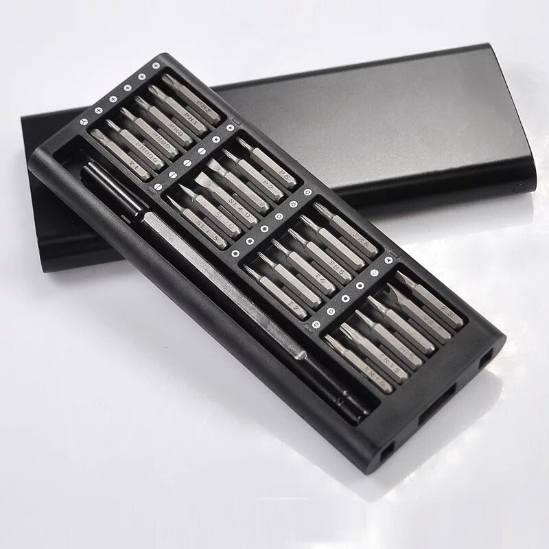 24 In 1 Screwdriver Bit Set Magnetic Disassembly Tool Durable Compact And Versatile Repair Kit For Daily Use3765164