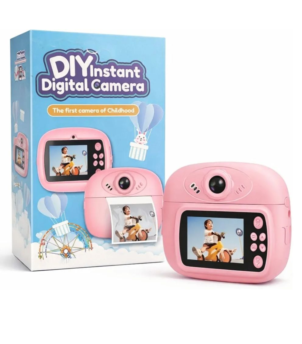 Kids DIY Instant Digital Camera with Photo Printing (Random Color)3766455