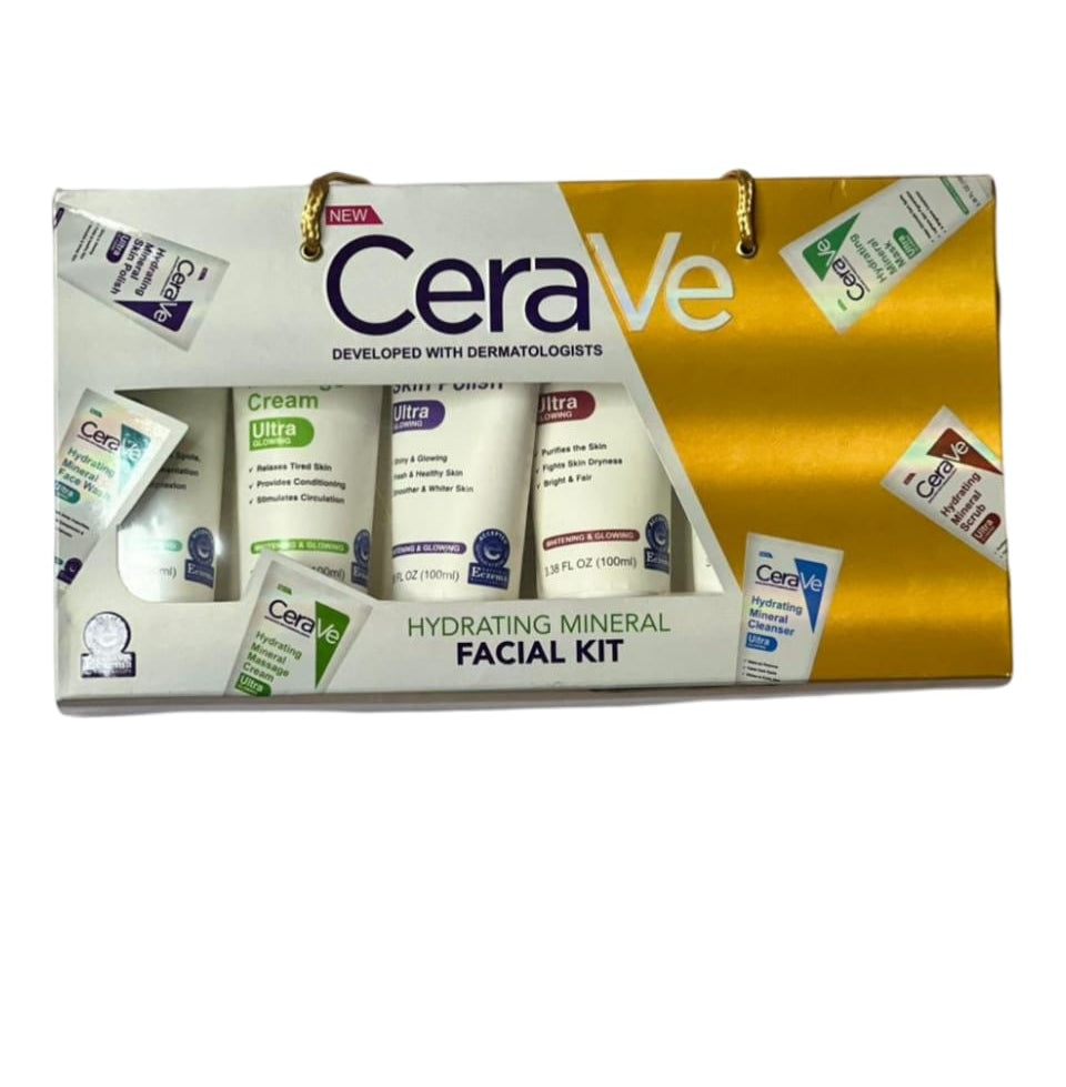 Pack of 06 CeraVe Hydrating Mineral Facial Kit | Best Quality Hydrating Mineral Facial Kit3351947