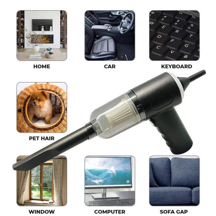 3-in-1 Portable Cordless Vacuum Cleaner – Compact Handheld Dust Cleaner with Removable Box3763848