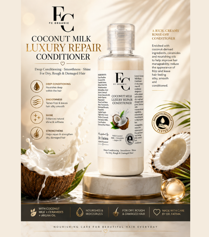 FC Organic Coconut Milk Luxury Repair Conditioner - 120ml3764075