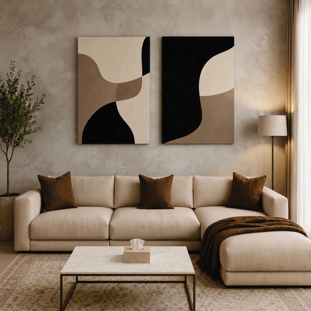 Set of 2 Premium Wall Art Photo Tiles –Home Decor Accessory Designed For Interior Styling And Daily Living Space Routine - Size: 8x11. 3765216