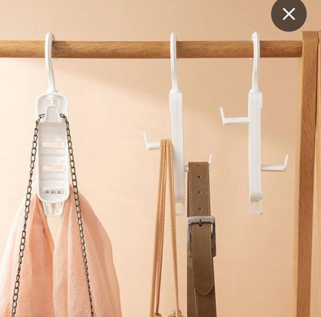 Handbag Hanger Hook - Bag Rack Plastic Holder Storage Great for Closet Rod Hanger for Closet Storage Scarf Handbag Belt Hanger Tie Rack Holder3765259